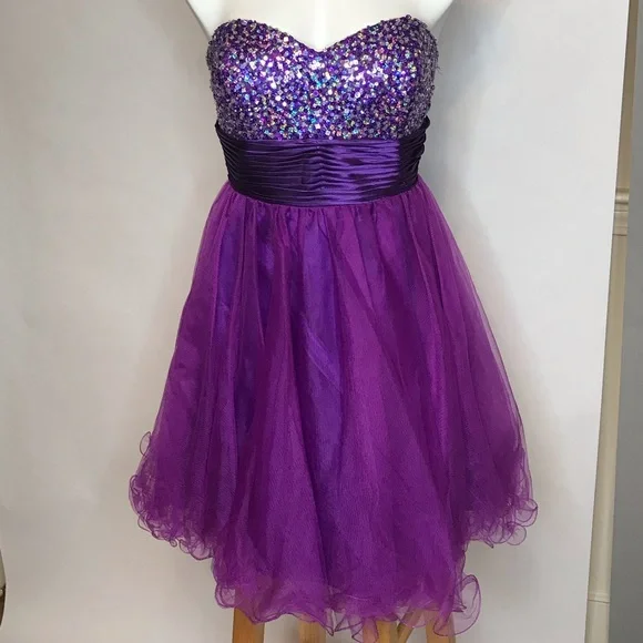 Sean Couture Dresses Gorgeous Purple Prom Dress Poshmark